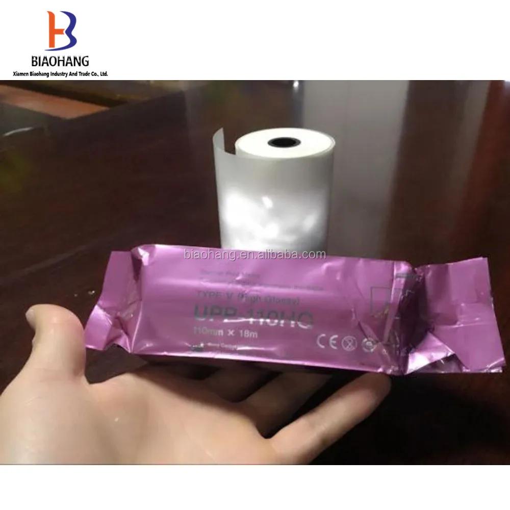 BEAHONS Thermal Print Media Consommable Upp-110s/upp-110hg Mitsubishi Sony Printer Paper