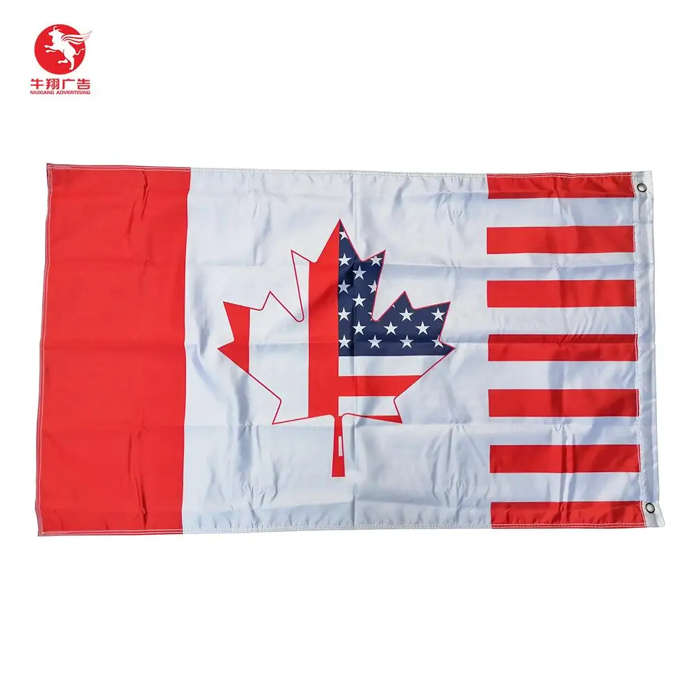 Factory Price all country Sublimation Polyester Outdoor Display American Flags 3 X 5 Custom Flag Double Sided Printed
