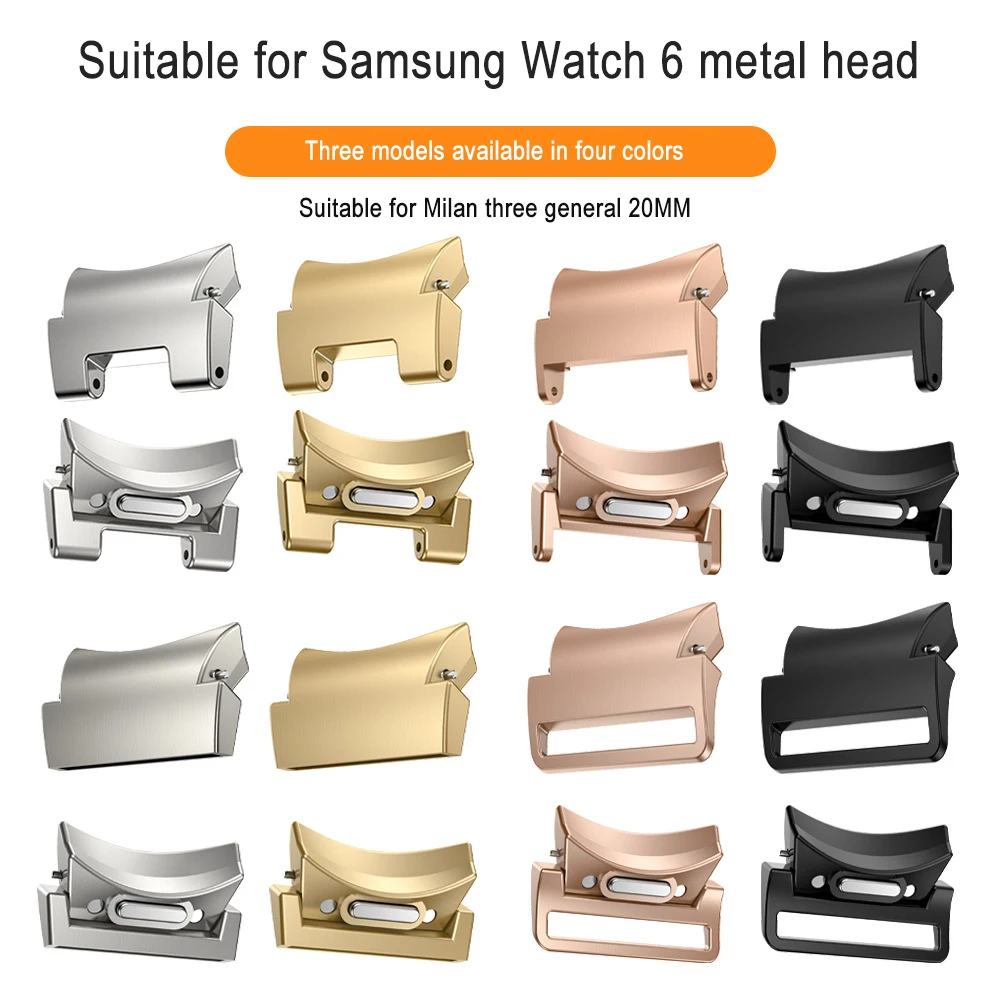 Bulk Galaxy Watch Band 6 No Gap Adapter Connectors For Samsung Watch Quickfit Connectors