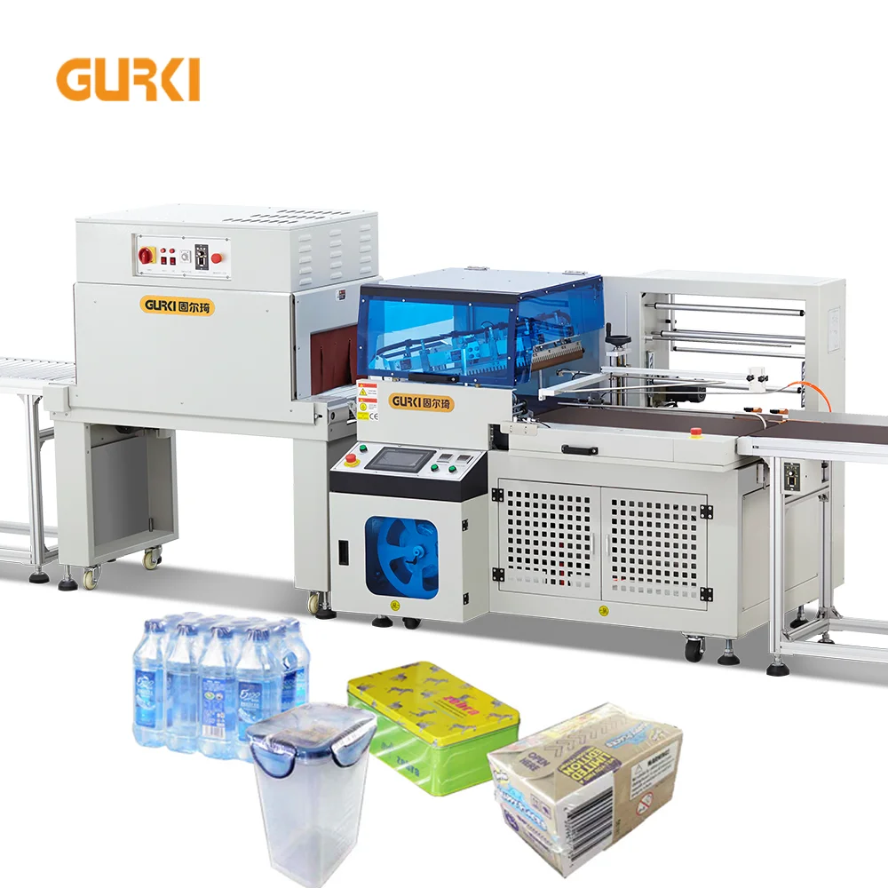 Fully Automatic Thermal Shrink Film Packaging Wrapping Machine L Bar Sealer Machine