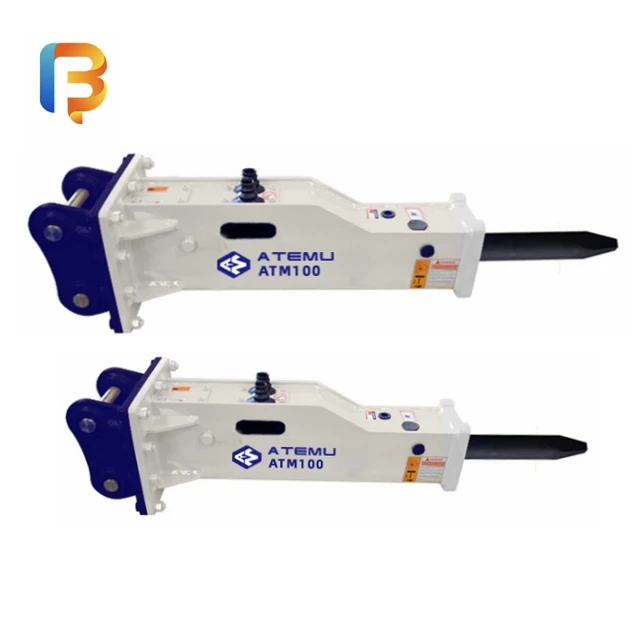 Silence Box Type Rock Stone Breaking Tools Underwater Hydraulic Jack hammer For Sale