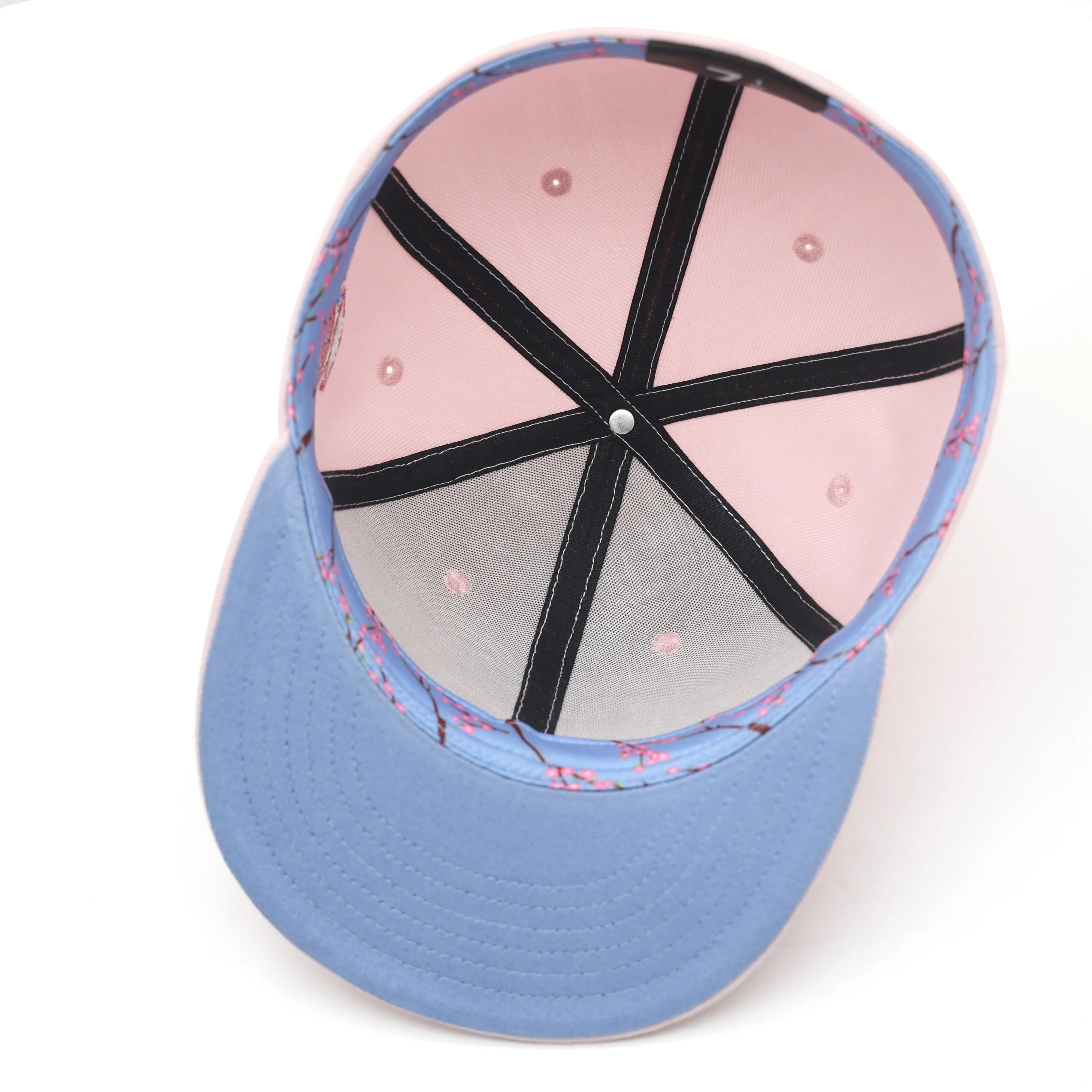 6 panel 3D embroidery flat brim  basketball fitted  custom hats caps