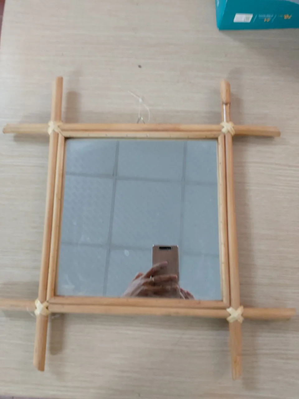 Coretta Rattan Leaner Mirror Natural and Black Mirror from Vietnam Decorative Flowers & Wreaths,preserved Flowers & Plants Daily