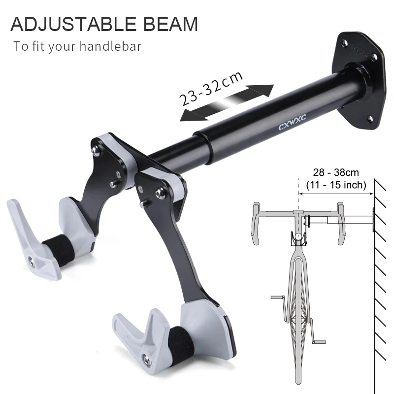 Bicycle Bike Wall Mount Horizontal Bicycle Support MTB Hanger Hooks for Garage Indoor Bike Storage Repair Stand Bike Accessories