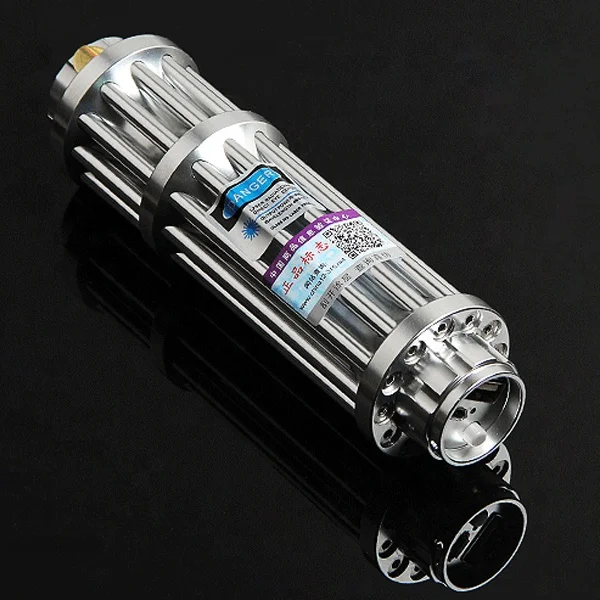 
USB Gatling 450nm High Power Burning Blue Laser Flashlight Pointer 