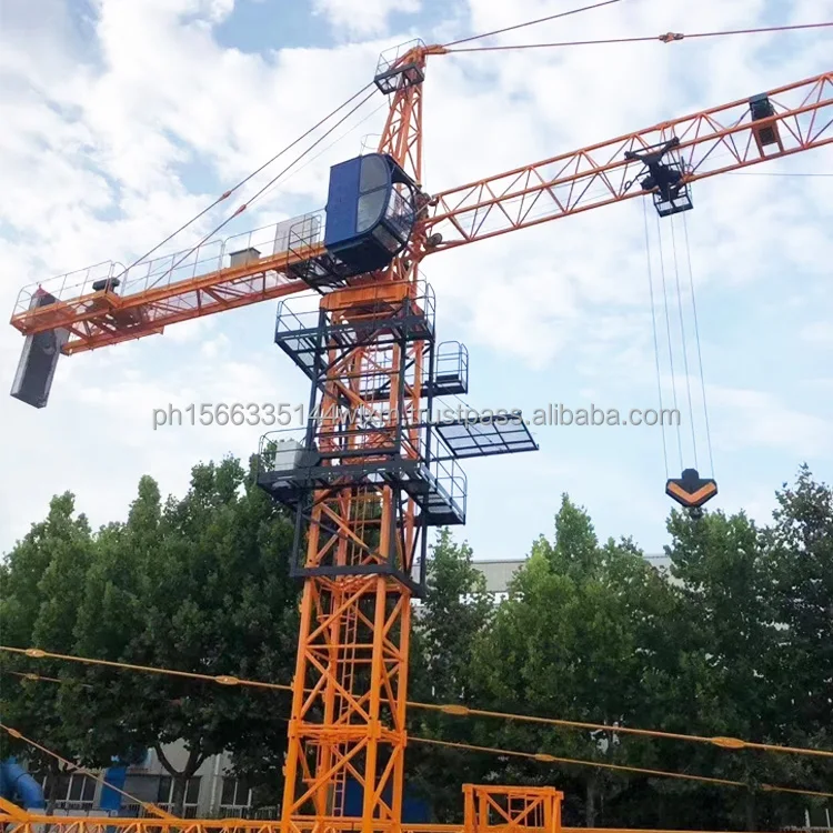 UNIQUE Topkit Tower Crane QTZ63 China tower crane 40m 6ton