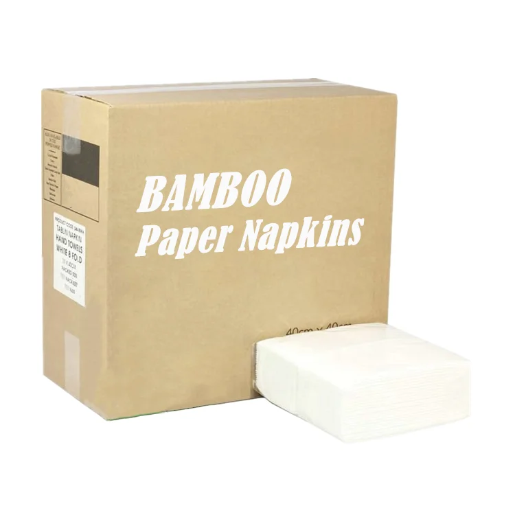 Tissue Paper Napkins Bamboo Napkin for Restaurant
