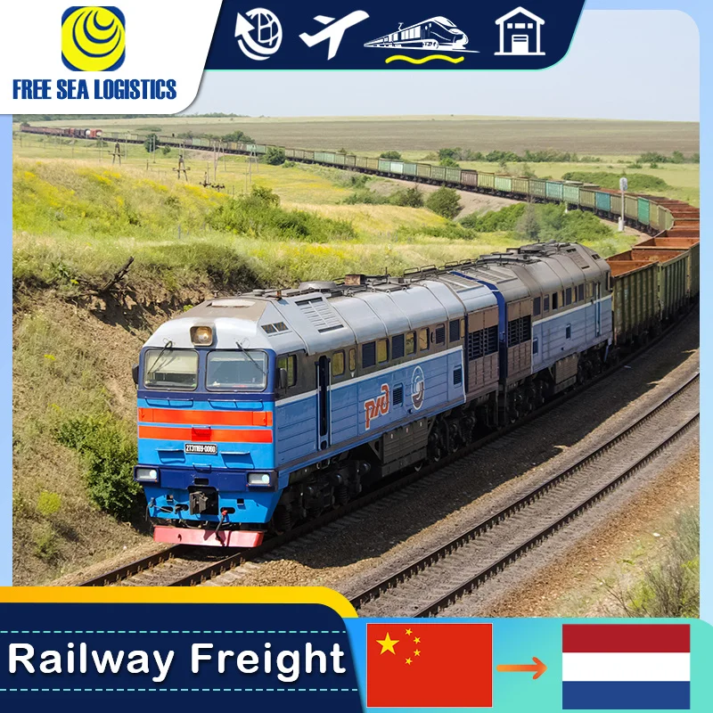 Best Price Train Ship Freight Forwarding Shipping Rates China To Europe Germany Netherlands by train