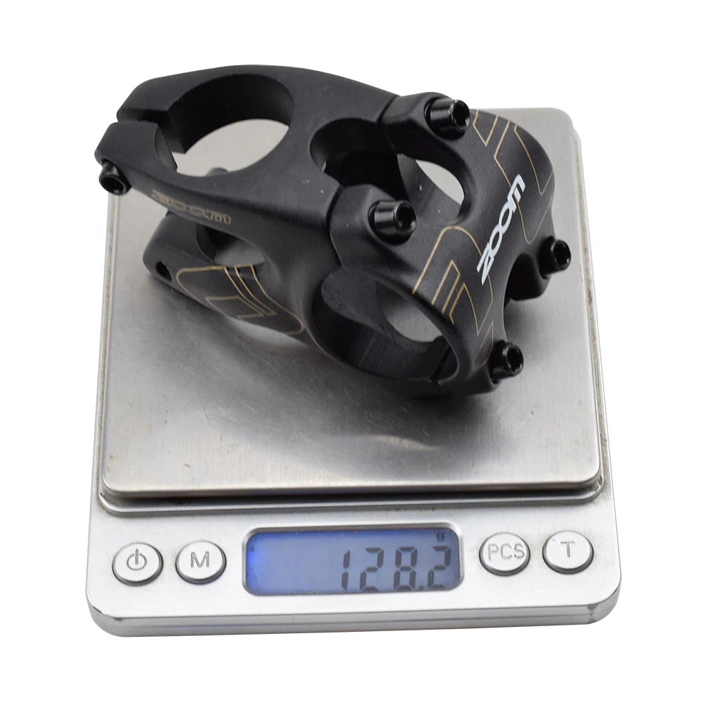 ZOOM TDS-605 Alloy Bike Stem 28.6*31.8mm Aluminium MTB Mountain Bicycle Stem 12 Degree Road BMX Handlebar Stem CNC 40mm / 50mm