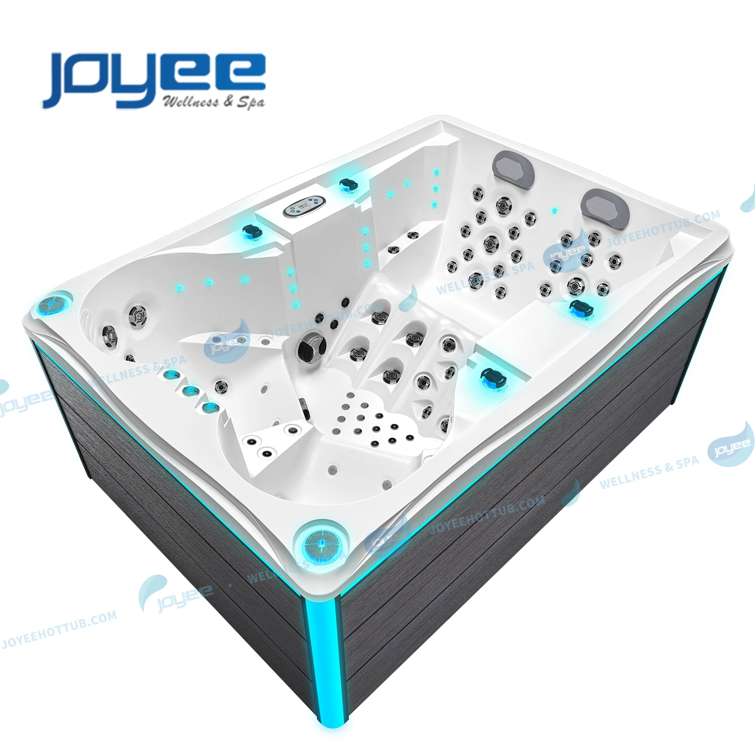JOYEE Hot tub jacuzzis outdoor spa 4 person for sale cheap price garden gazebo luxury acrylic jet whirlpool massage bathtub