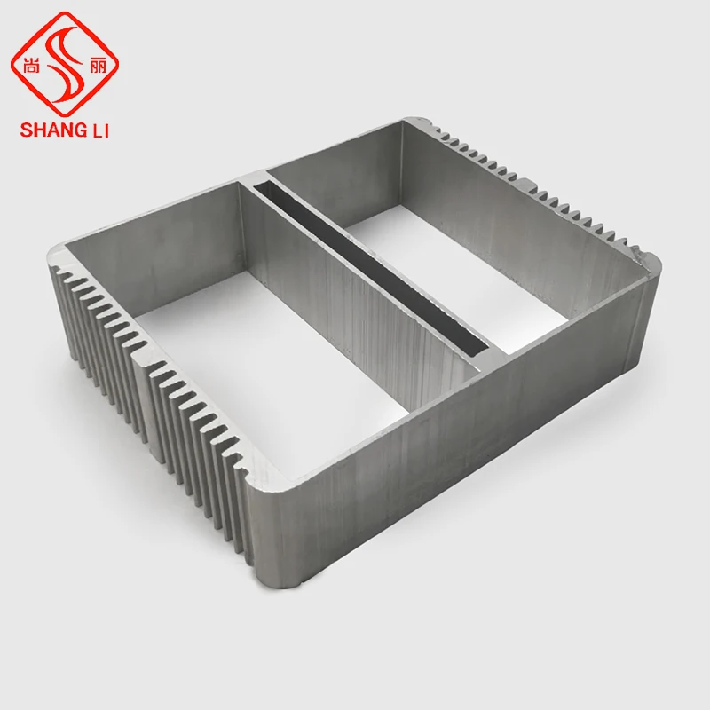 Factory Aluminum Profile Extruded Large Amplifier Heatsink Inverter Shell Heat Sink