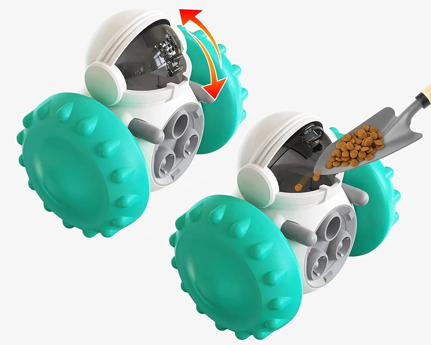 Pet Puzzle Feeder Treat Dispensing Toy for Cat and Dog Interactive IQ training toy food leaking toy