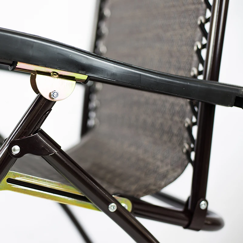 
Anti Zero Gravity Recliner Lounge Chair Folding Footrest Elderly Chair for Patio Garden Beach Pool Outdoor 