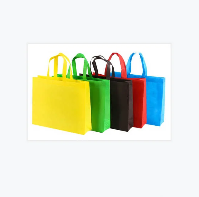 Custom Logo nonwoven reusable recycle supermarket polyester storage biodegradable foldable shopping bag ecological bags shopping