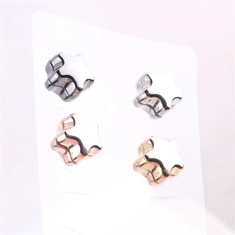 Muslim Jewelry Customizable Brooch Magnetic Silk Scarf Buckle Head Buckle Hijab Pin Strong Magnet Pentagram Hijab Brooch