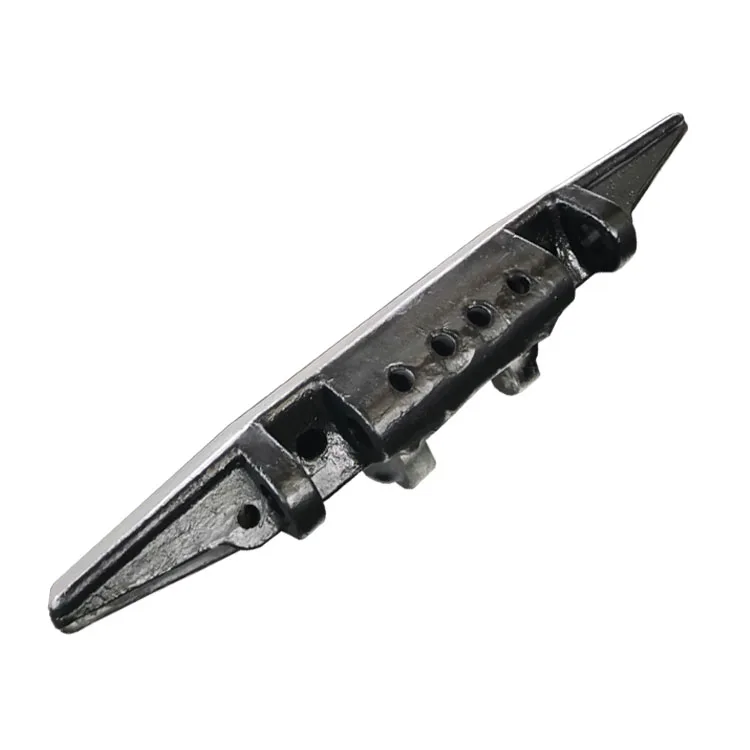 Customized Widely Used High Quality Resin Sand Casting Steel Trackpad Shoe Crawler Crane Undercarriage Parts