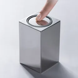 316 silver stainless steel semi-automatic toothpicks