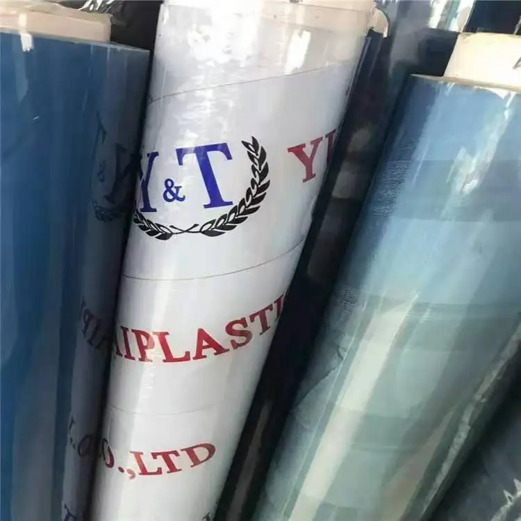 Pvc Film Plastic Packing Roll Factory Price Transparent 8mm Plastic Moisture Proof Packaging Film Holographic Film Rigid Lito-1