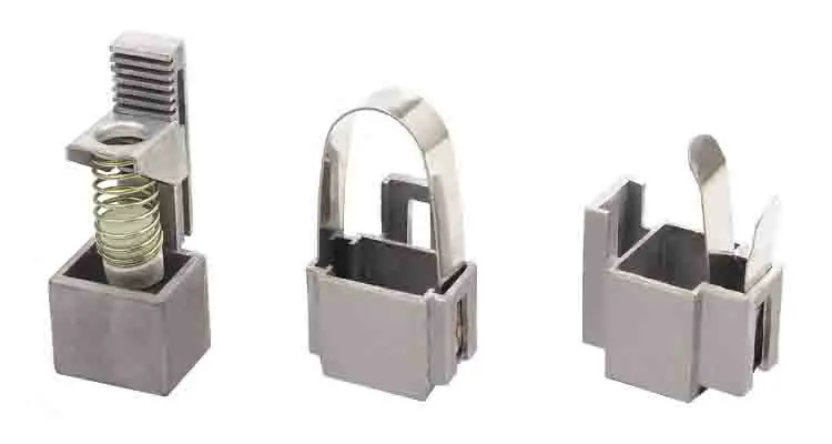 20*10mm Copper Carbon Brush Holder Assembly for Slip Ring / best price Carbon Brush Holder 8*6mm for Motor Accessories