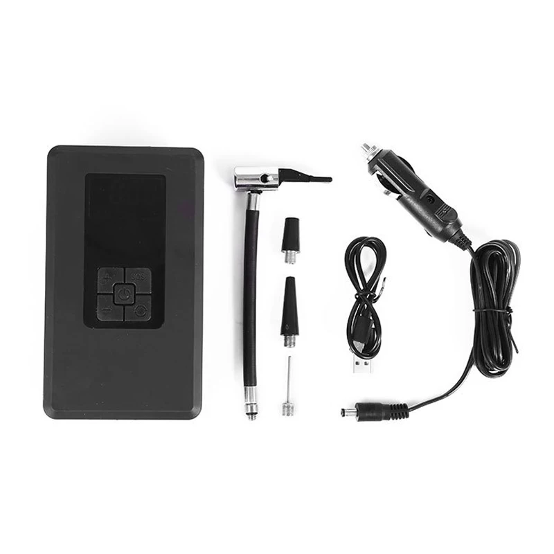Customized intelligent digital display vehicle mounted inflation pump, portable charging bag, tire balloon inflator