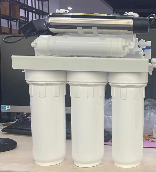 wholesale 6 stages uv water filter magnet mineral under sink filtro de agua household water filter purifier for home drinking