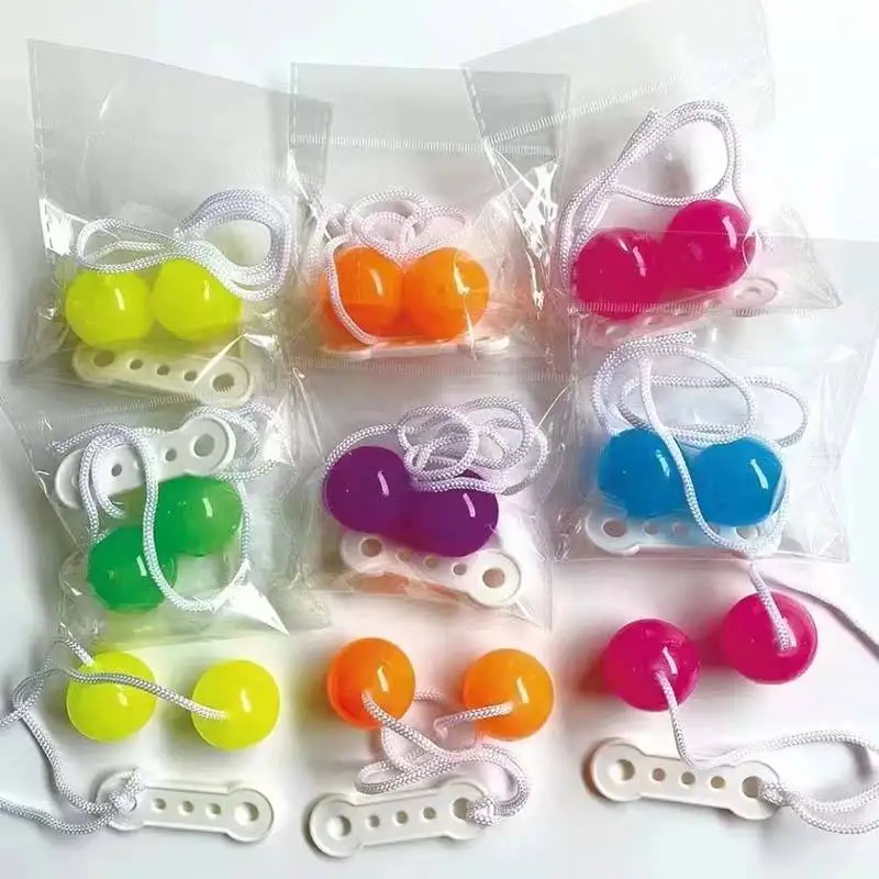 Wholesale Plastic Noise Maker Click Clack Balls Clacker Balls Fidget Toys