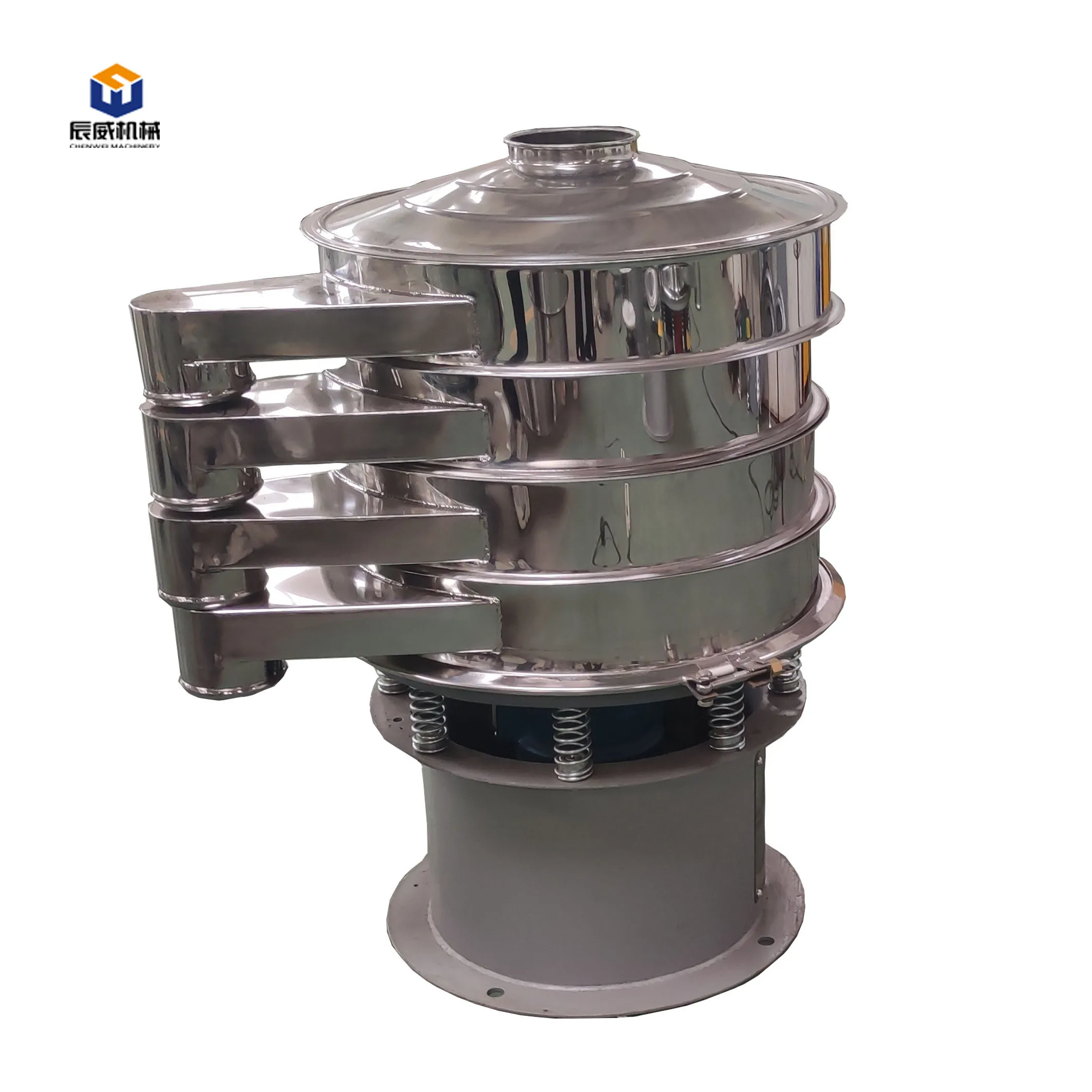 Spices protein casava powder maize flour grading vibrating sifting machine