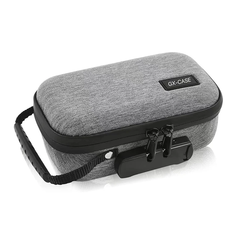 Оптовая продажа пены на заказ, водонепроницаемый жесткий чехол для хранения Eva с защитой от запаха, сумка на молнии с защитой от запаха для путешествий