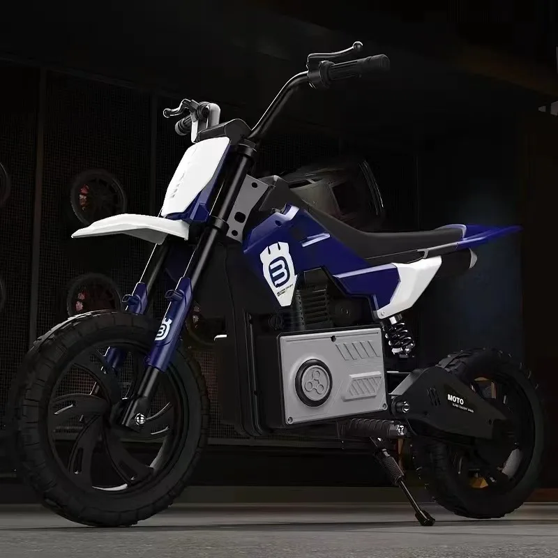 24v Battery 16km/h High Speed Motor Kids Electric Motorcycle Motorbikes For Children 7 To 13 Years With Pneumatic tires