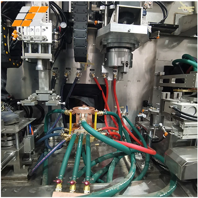 Numerical control system TJ automatic quenching  line for rotary bearing raceway induction heating  hardening machine