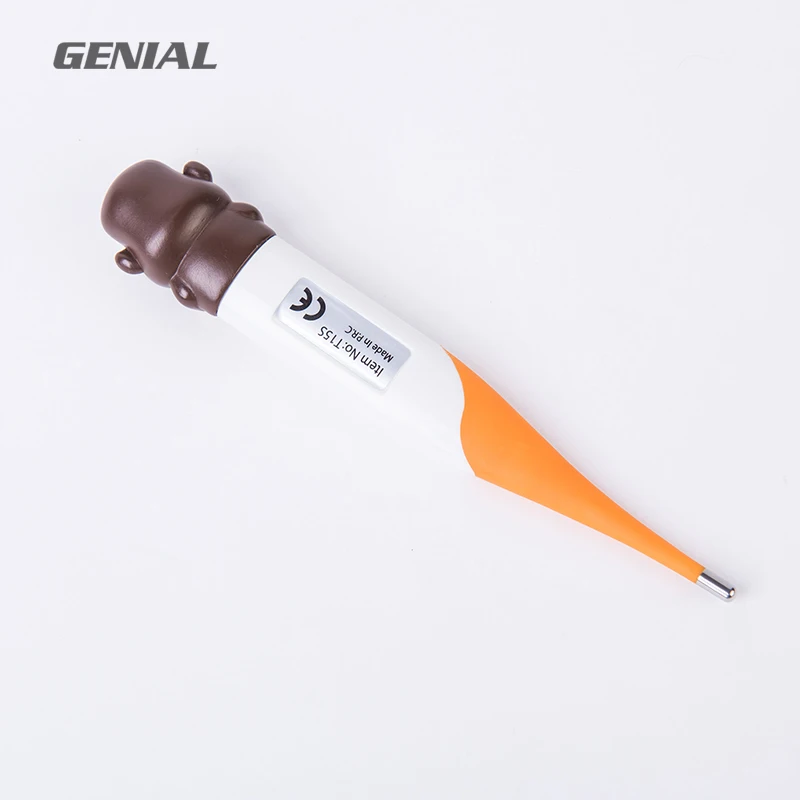Manufacturer digital thermometer price Hot sale digital thermometer Baby Cartoon Flexible 8 sec body thermometer