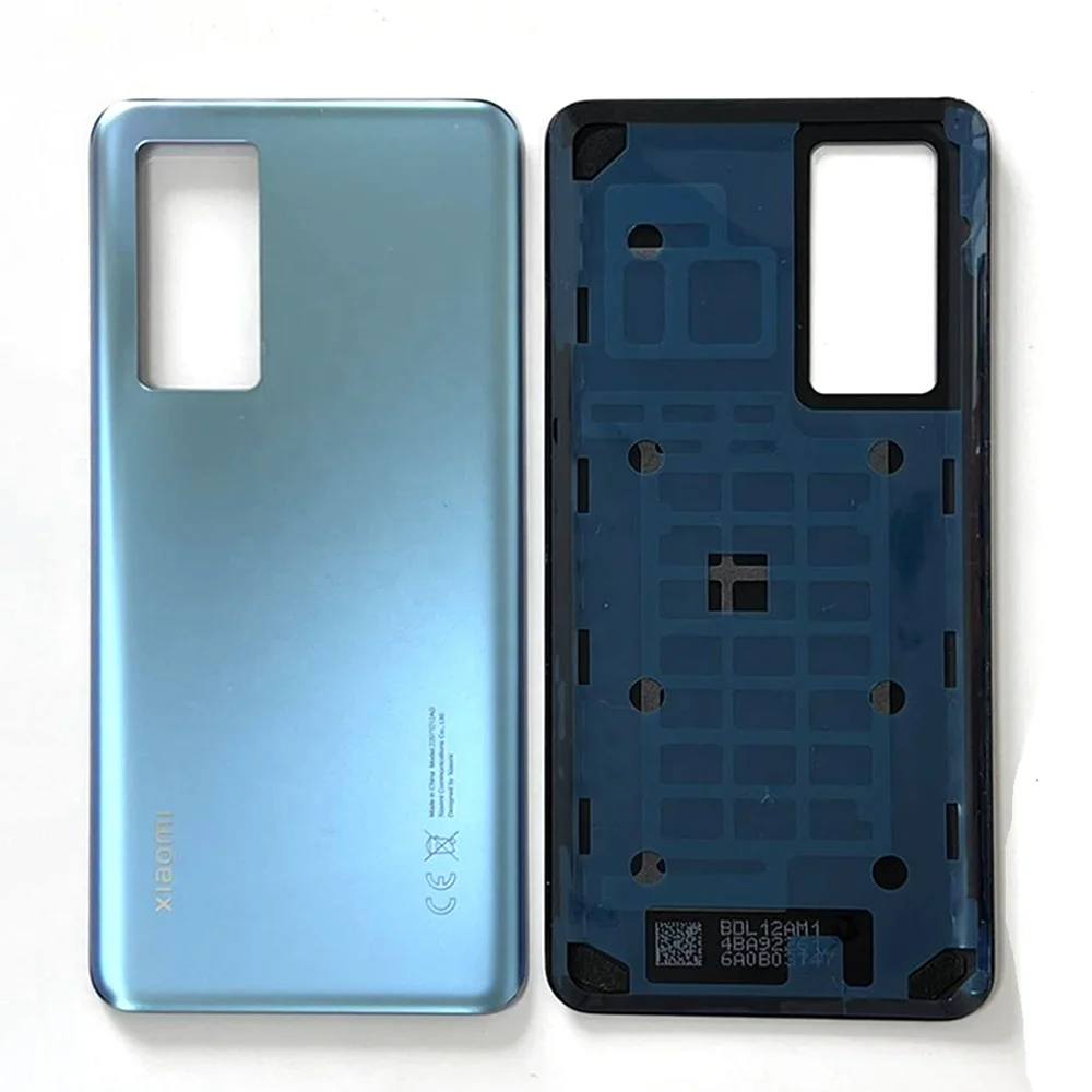 Original Back Glass For Xiaomi 12X Battery Cover Mi 12 Rear Door Sticker Back Glass For Xiaomi Mi 12T Battery Cover 12T Pro
