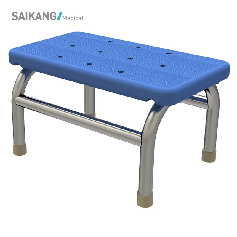 SKE020-1 Mobile Moveable Foot Kick Step Stool