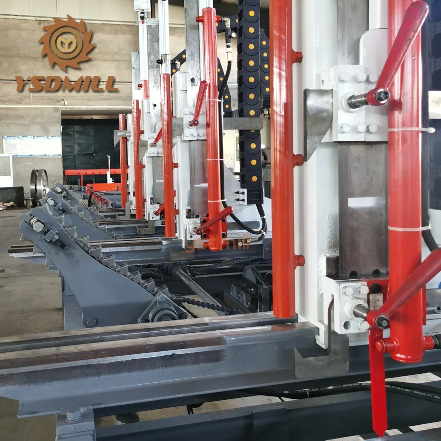 YSDMILL Wood Cutting Vertical Band Saw Wood Sawmill With Log Carriage