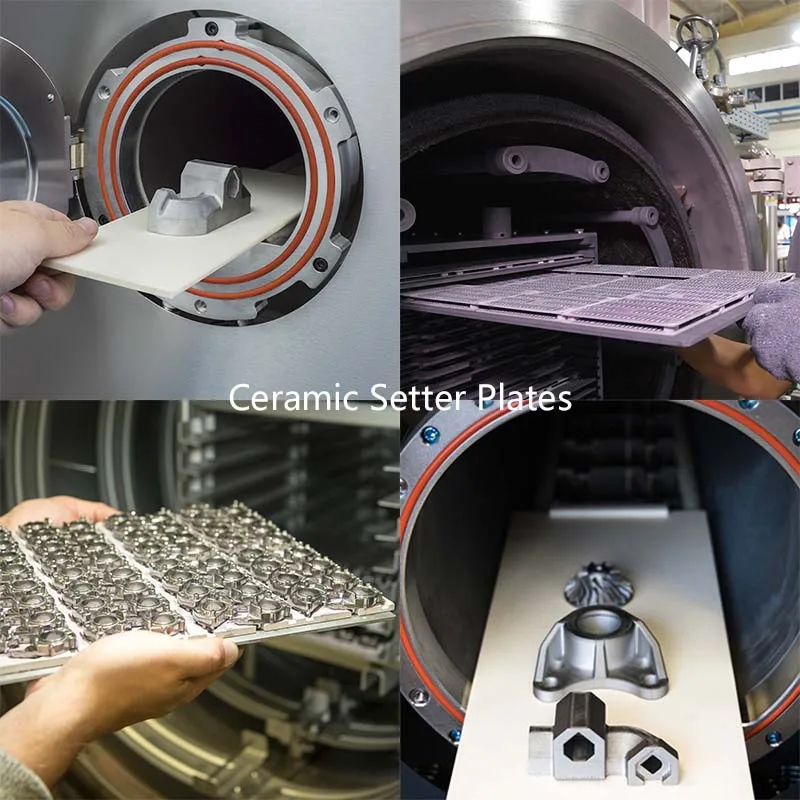 Alumina Ceramic Trays for Vacuum Sintering MIM Parts