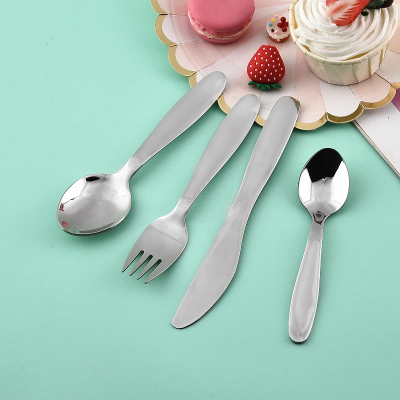 wholesale Cutlery Set Spoon Fork for Children  Flatware giftset