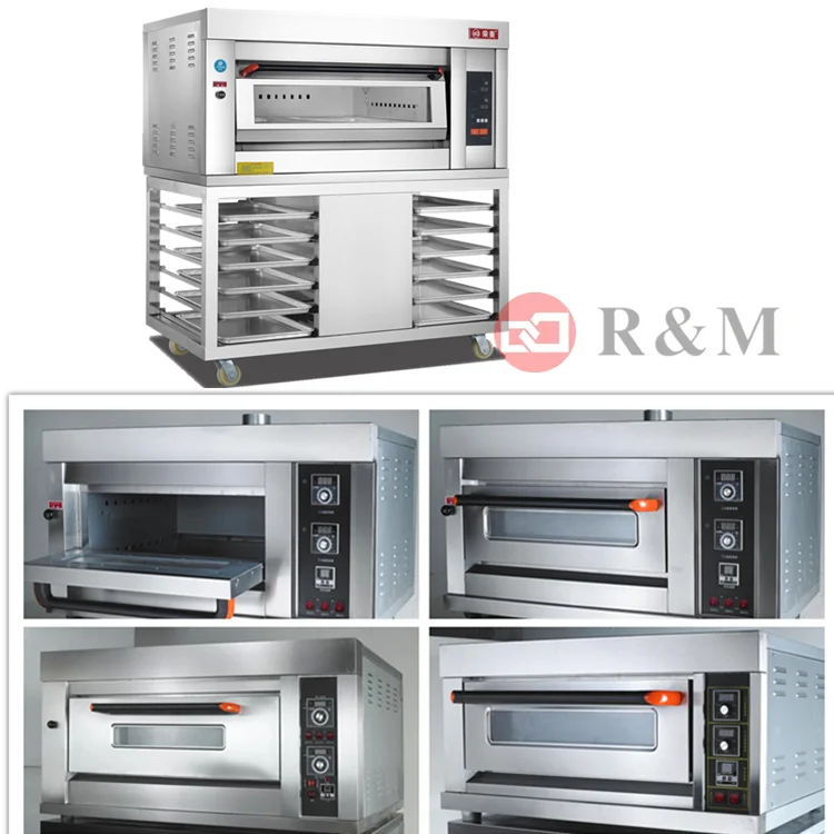 Single deck gas industrial ovens for baking cupcakes,Bread pizza bakery big oven for baking cupcakes bakery equipment