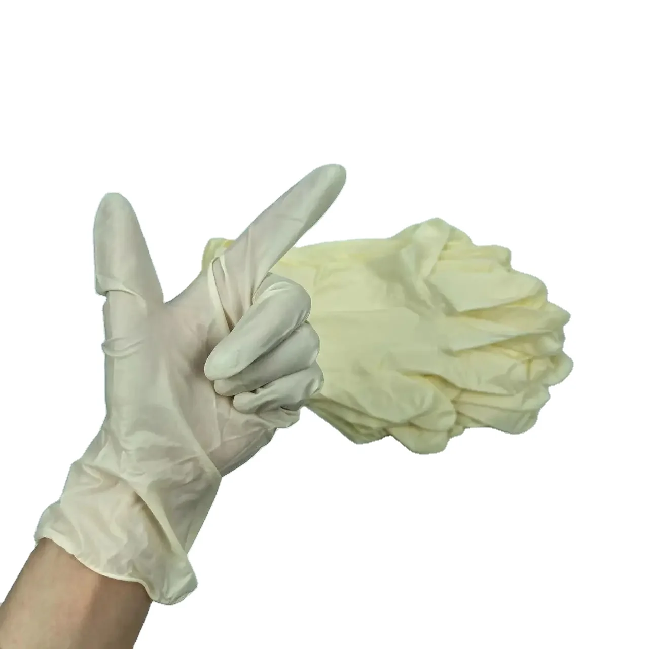 100 шт./коробка одноразовые латексные перчатки