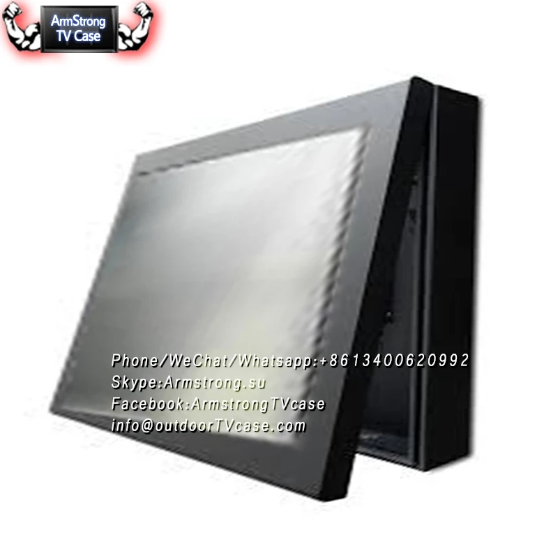 
ARMS1301OTE wholesale outdoor advertising frames Outdoor Waterproof metal advertising lcd display housing 