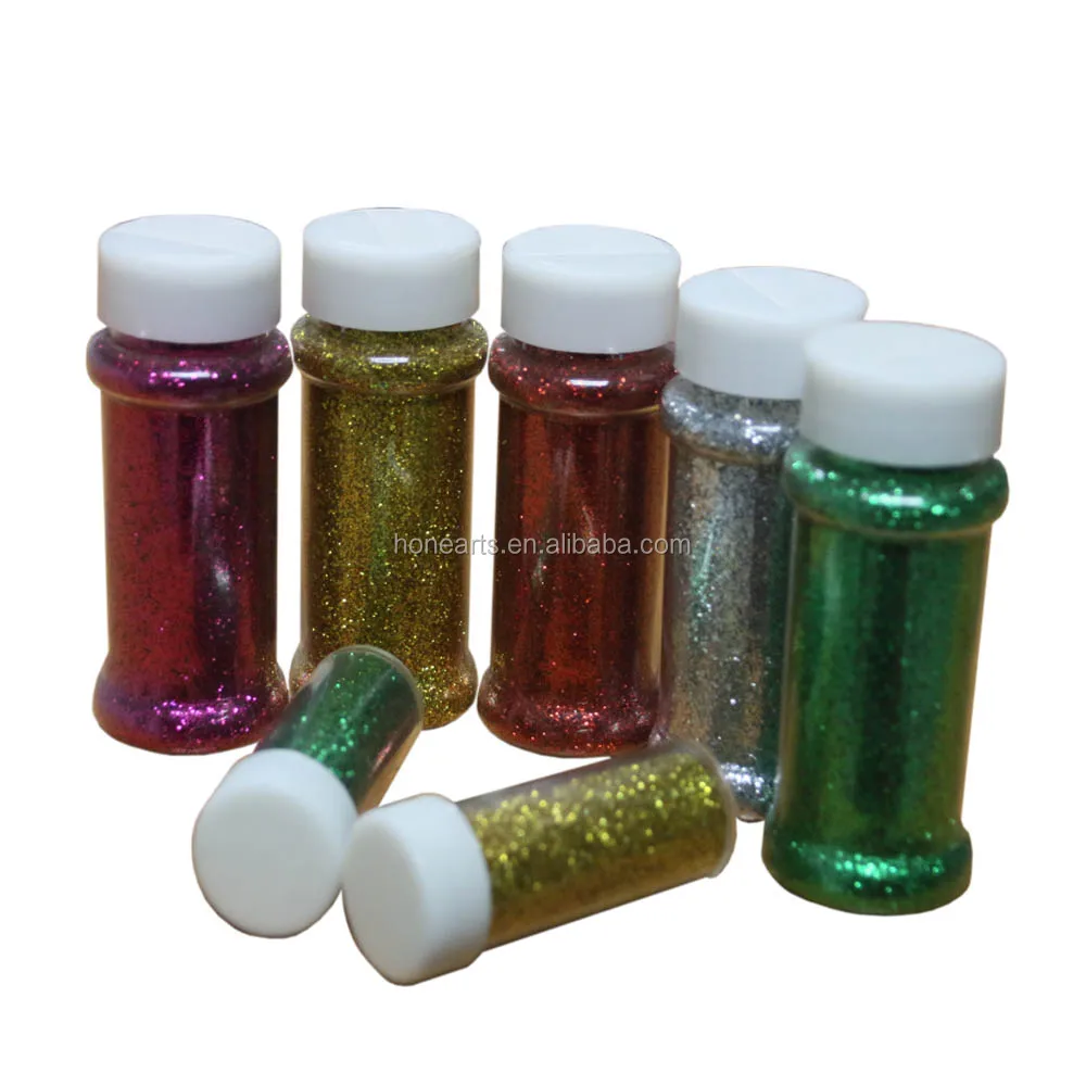 Ultra Fine Glitter, Holographic/  Iridescent Biodegradable Glitter Powder, 100g Arts and Craft Glitter for DIY and crafts