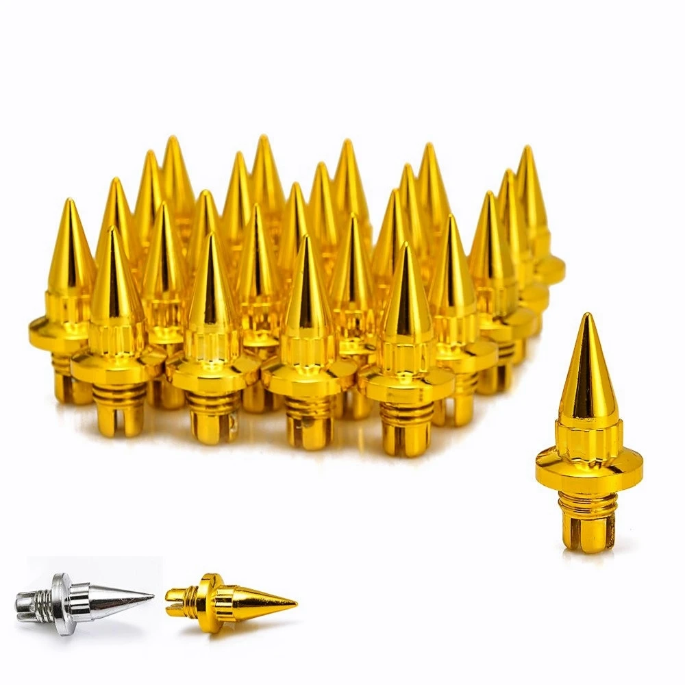 
25pcs/lot Plastic Spike Wheels Rivets Fits Wheel Rims Ca p Lip Screw Bolt Tires 