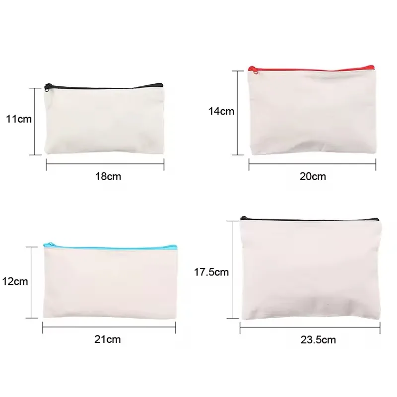 Canvas Pouch Bag with Letter Pattern for Gym Use or as a Stylish Gift