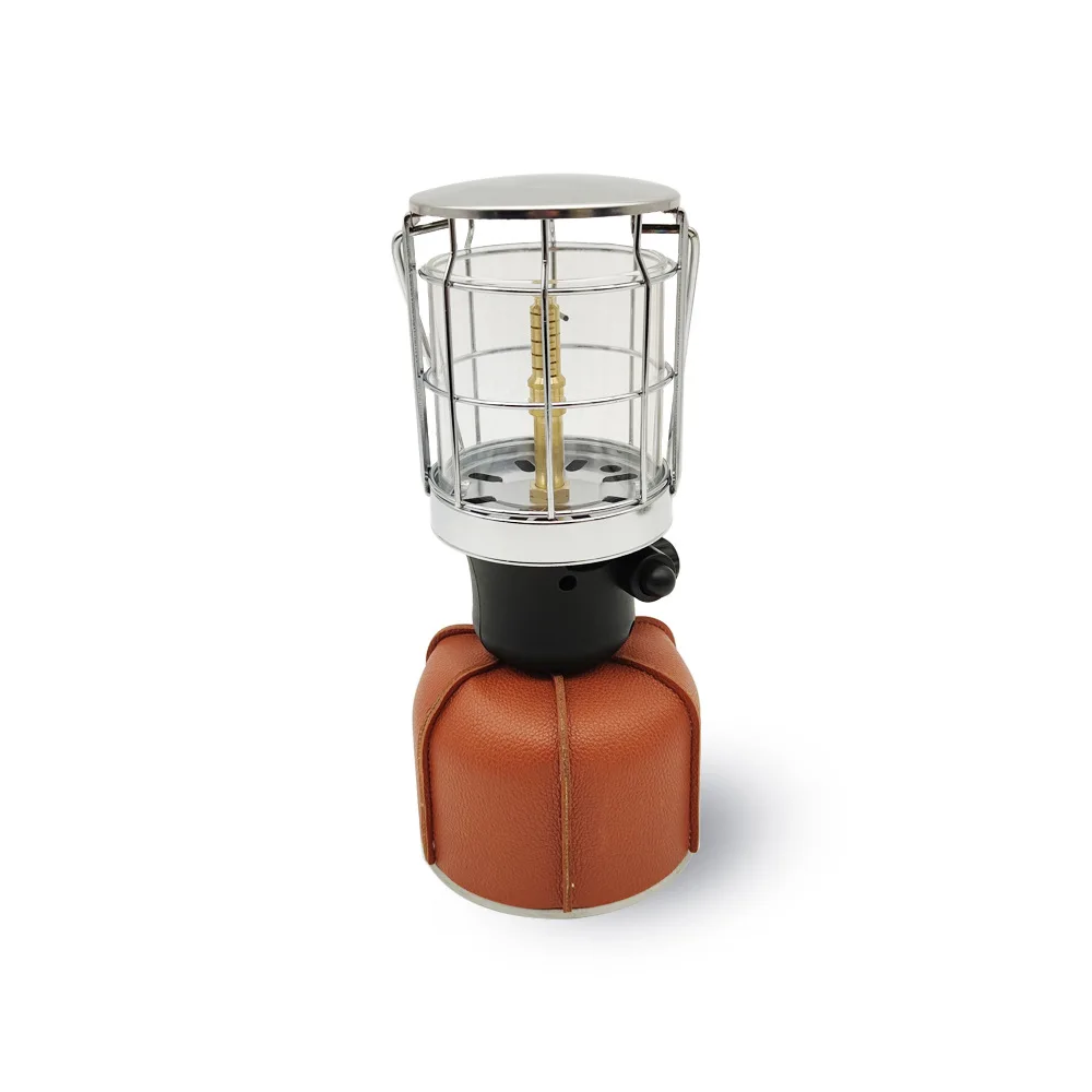 Mini Outdoor Camping Gas Lamp Lantern Flat Tank Kerosene Lighting Equipment