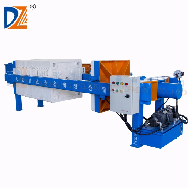 Dazhang Factory Supply Slurry Dewatering Hydraulic Chamber Filter Press