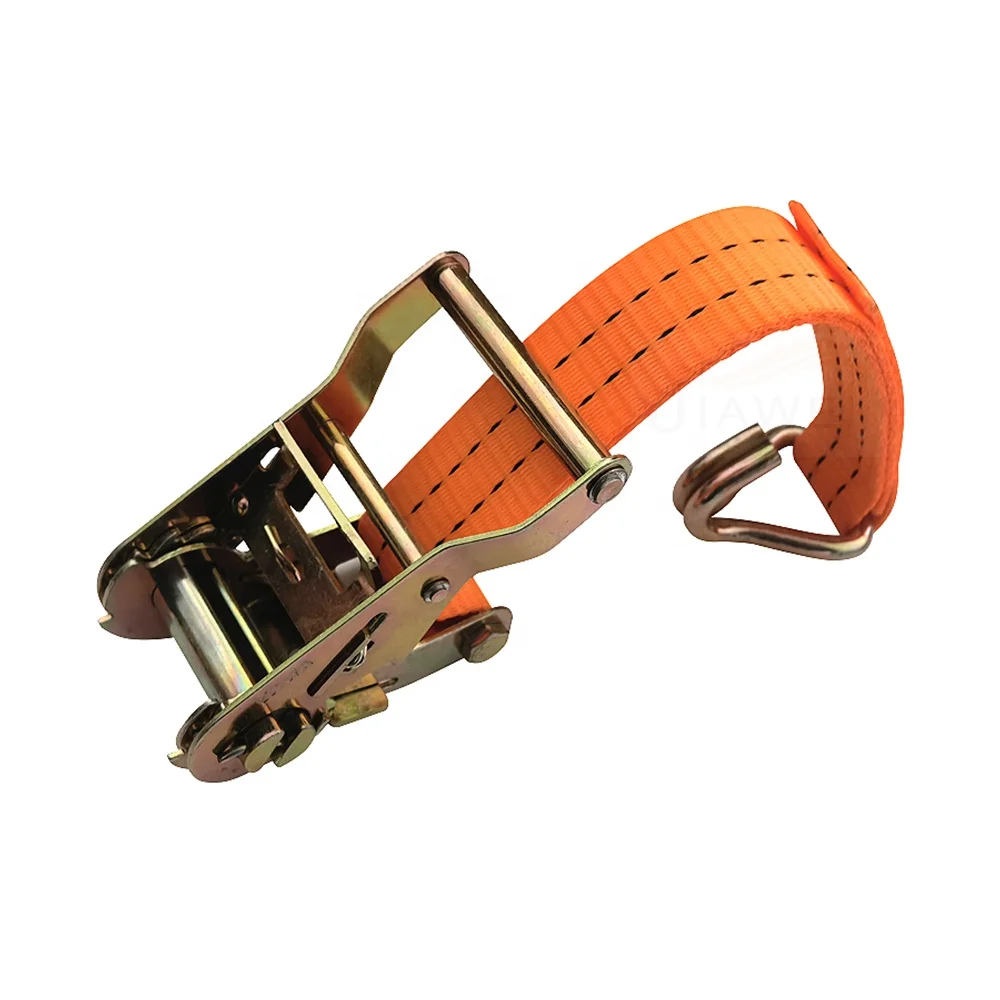 lashing belt 35mm 2T ratchet strap with double J hook