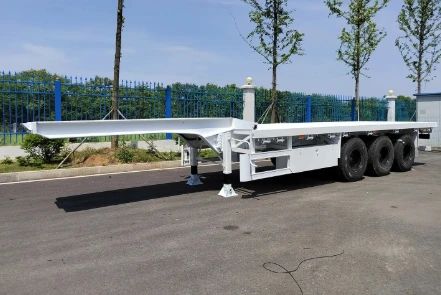 Высококачественный коммерческий низкорамный полуприцеп 20FT & 40HQ по правильной цене