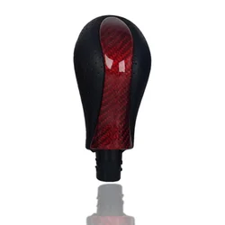 carbon fiber gear shift knob handle ball for Infiniti G37 G25 FX35 FX37 Q40 Q50 Q60 QX70 QX80 tuning interior accessories