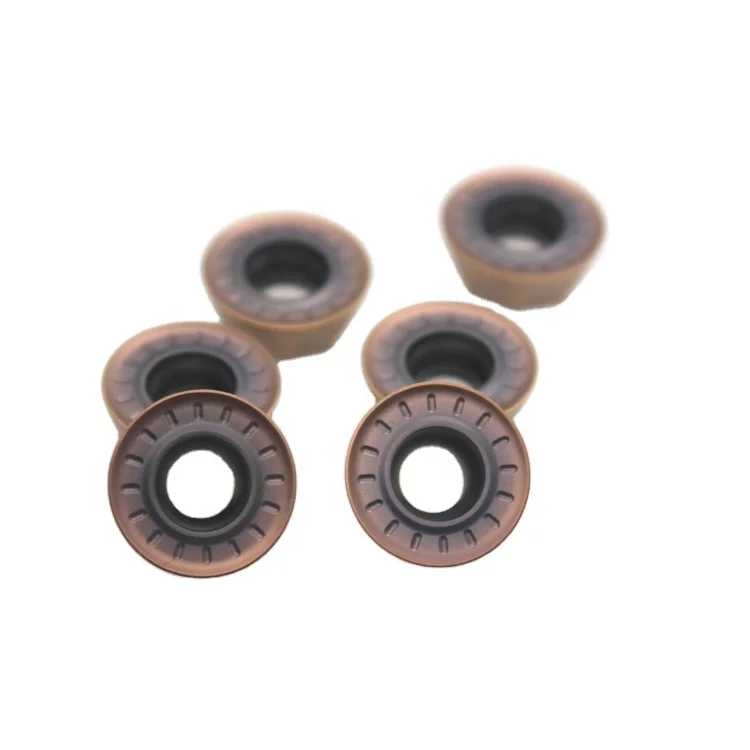RPMT1204MO-DL Steel Machining CNC Cutting Tools Carbide Inserts Good Chip Breaking Function Milling PVD CVD Coating Packaged Box