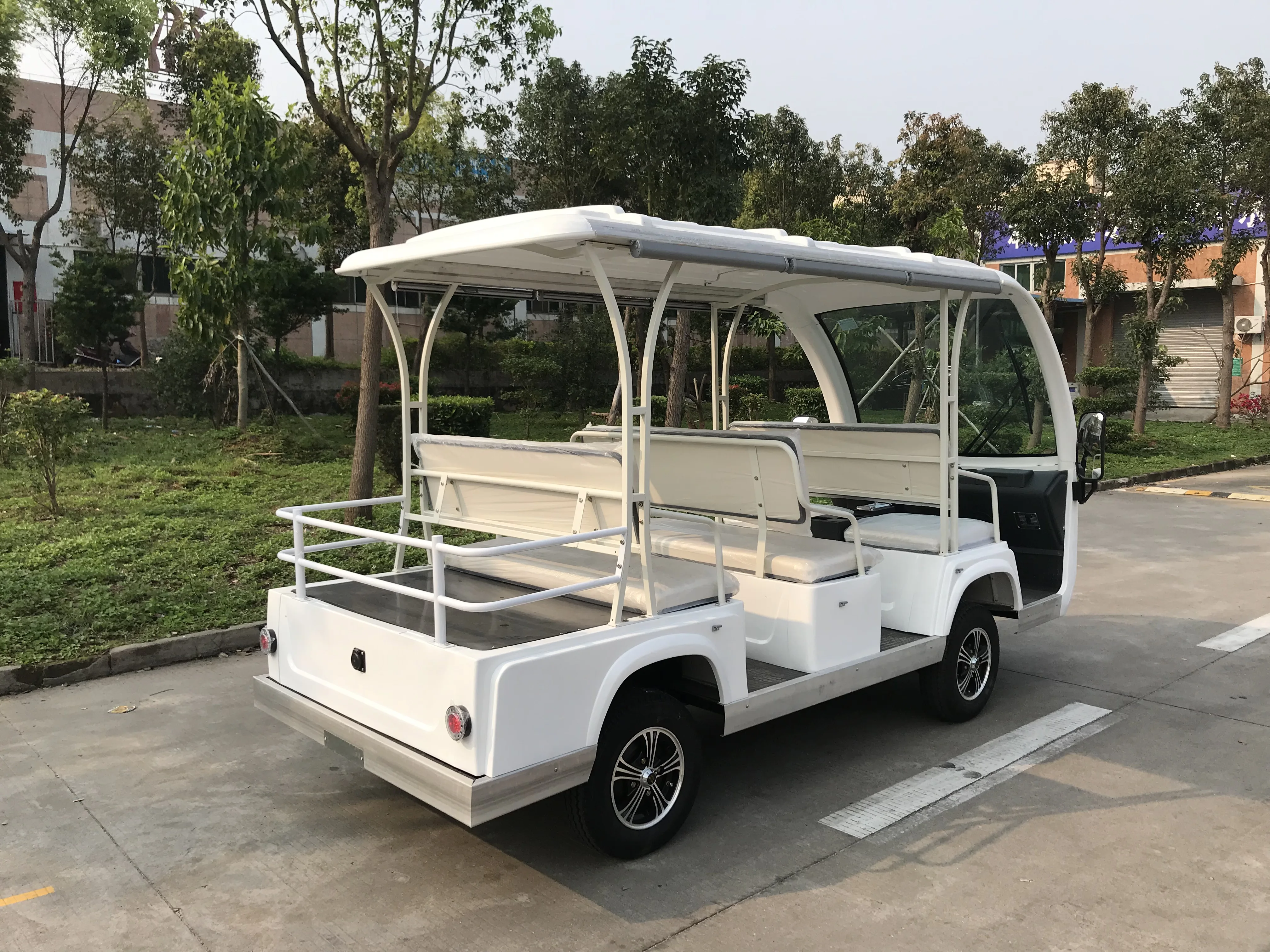 
High Quality 2 4 6 8 Seats Off Road Utility Tourist Shuttle Sightseeing Electric Car With CE 
