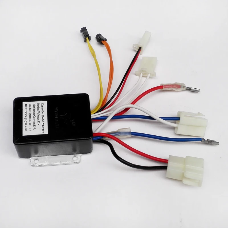 12V 15A Brush DC Motor Speed Controller YK19F YIYUN Electric Scooter ebike Bicycle 12 Volt 15 Amp Toy Tricycle Controller